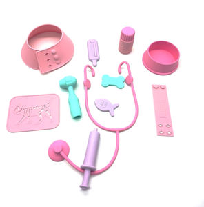 पशुचिकित्सा किट नाटक डॉक्टर के रोल प्ले में स्टेथोस्कोप खिलौना सिलिकॉन वेट बच्चों के लिए स्टेथोस्कोप खिलौना सिलिकॉन वेट - Product Image 5