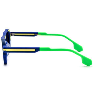 <span class=keywords><strong>Lunettes</strong></span> de soleil polarisées de forme unique pour hommes et femmes, monture en acétate mat, <span class=keywords><strong>lunettes</strong></span> de soleil polarisées carrées, <span class=keywords><strong>lunettes</strong></span> de soleil multicolores - Product Image 5