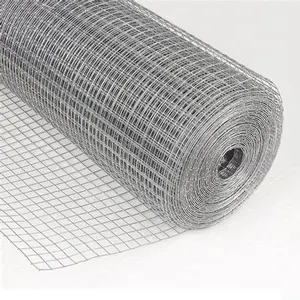 High Quality 8 Gauge 1/4 Inch Stainless Steel Hot Dipped Galvanized Welded Wire Mesh Fence Roll