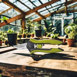 Tijeras de Bonsái PECKER DIY Grado P02, 315PAS, 153 mm, Acero Inoxidable, Empuñadura Antideslizante de TPR, Podadora de Jardín para Cuidado DIY - Product Image 4