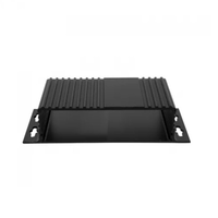 Boîtier en aluminium anodisé d'usinage CNC Boîtier d'instrument électronique en métal Boîte de jonction Boîtier PCB