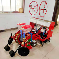 Semoir agricole multifonctionnel 2/4 rangs pour film de paillage avec boîte de vitesses pour maïs, arachides, soja - Origine Shandong, garantie 1 an
