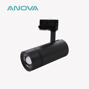 Angle de faisceau de 355 degrés ajuster 220-240V AC 2700K 3000K 4000K 3 phases zoomable led track light - Product Image 5