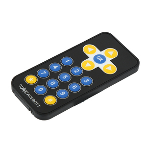 ACEBOTT Customizable NEW Versatile Responsive 17 Keys Ultra-Thin Smart <strong>Infrared</strong> IR Remote Controller for <strong>Arduino</strong> Robot Car Kit - Product Image 4