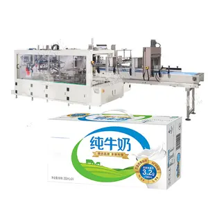 Leadworld carton máy đóng gói chai bọc xung quanh trường hợp thả xuống đóng gói