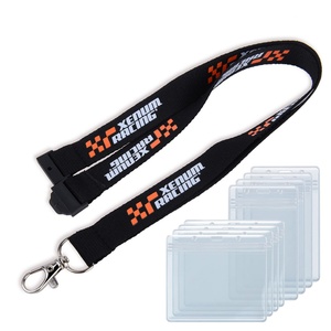 Custom Soft Plastic Id <b>Working</b> <b>Name</b> <b>Badge</b> Pvc Card Holder Lanyard With Card Holder With <b>Badge</b> - Product Image 2