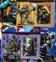 Tarjetas Coleccionables de las Tortugas Ninja, Artículos de Anime, Tarjetas de Juego TMNTT, Regalos y Juguetes para Niños, Venta al Por Mayor