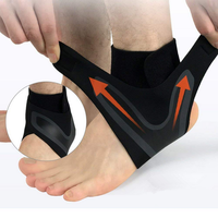 Soutien de cheville, attelle de cheville réglable respirante super élastique et confortable, 1 taille convient à tous, adaptée au sport