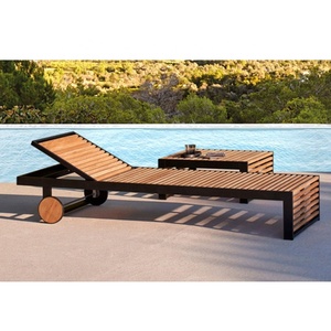 Tumbona de mimbre de diseño moderno para exteriores, hoteles, Villa, playa, piscina, Patio, jardín, lado del mar, tumbona - Product Image 1