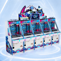 Machine à poussoir de pièces de monnaie pour centres de jeux, fournie directement par l'usine, avec garantie d'un an, utilisant des systèmes de poussoir de pièces et de machines de jeu d'arcade, vente en gros