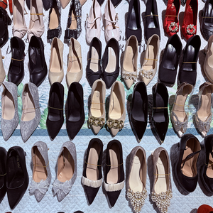 Nouvel Arrivage Ukay : Chaussures d'occasion décontractées, talons hauts, chaussures italiennes, mélange de chaussures usagées pour femmes, sandales tendance pour femmes - Product Image 2