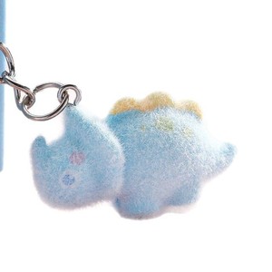 Porte-clés pendentif dinosaure mignon en résine, style dessin animé, mini animal jurassique, ornements modernes à suspendre pour sac - Product Image 6