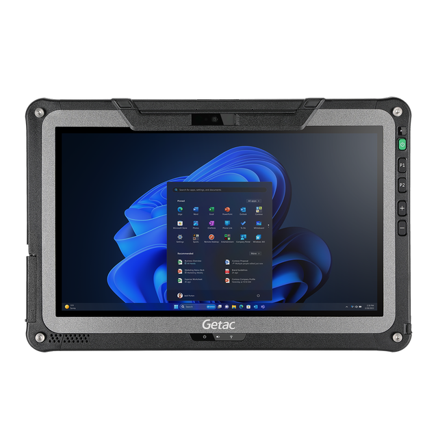 New Getac F110 11-Inch 3840x2560 Capacitive Industrial Tablet PC 128GB SSD Intel Core2 Duo 8GB RAM 3-Year Warranty Win 10 Pro