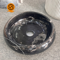 Lavabo de salle de bain ovale en marbre onyx, design moderne et personnalisé, écologique, pour hôtel, villa, appartement, salle de bain, hôpital, Shinestone