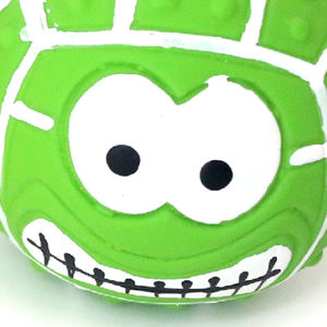 Premium Durable & Safe 8cm <b>Large</b>-Mouthed Latex Pet <b>Ball</b> Toy in Three Bright Colors <b>for</b> <b>Dogs</b>-Indoor/Outdoor Use - Product Image 3