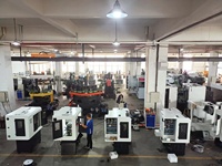 Tour CNC horizontal XC-40 d'usine chinoise avec broche simple et positionnement laser en pouces