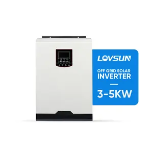 3KW 3000W 24V 5KW 5000W 48V 전원 인버터 순수 사인파 오프 그리드 태양광 인버터 100a MPPT 충전 컨트롤러