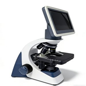 液晶画面複合ラボ二重層プラットフォームLEDカメラ三眼デジタル顕微鏡 - Product Image 1