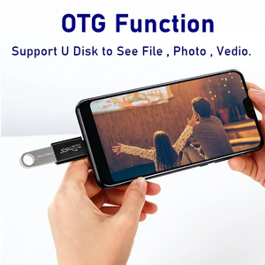 Adaptateur universel OTG Type C, USB C mâle vers Micro USB femelle, <span class=keywords><strong>convertisseur</strong></span> USB-C pour Macbook, Samsung <span class=keywords><strong>Note</strong></span> 20, connecteur Huawei - Product Image 3