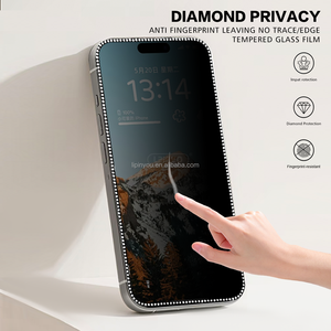 Pellicola Protettiva in Vetro Temperato Luminoso Diamantato per <span class=keywords><strong>iPhone</strong></span> 11 Pro 12 13 <span class=keywords><strong>14</strong></span> 15 16 Pro Max - Product Image 5