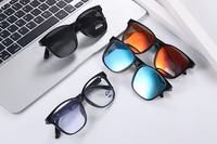 TR90 lunettes polarisées lunettes de soleil de montagne UV400 cadre en acétate apparence de cadre personnalisé pour lunettes Bluetooth AI