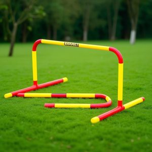 Obstacle d'agilité Barret Tipping Hurdle 30 cm PVC jaune ou rouge - Product Image 3