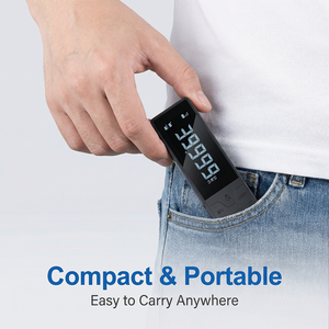 Neues Hochpräzises Mini-Taschenmessgerät Elektronisches Messlineal Infrarot-Laser-Maßband IP54 - Product Image 3