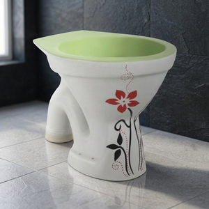 WC suspendu sans réservoir en céramique chinoise, blanc, à siphon en S, sans bride, homologué CUPC, pour hôtel - Product Image 4