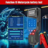 Probador Universal de Baterías de Litio, Analizador de Baterías de 12V y 24V con Impresora, Auto Smart 10-2000 CCA