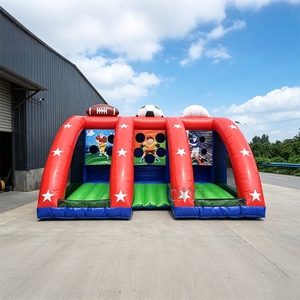 Jeu sportif gonflable commercial 3 en 1, football, soccer, baseball, jeu interactif pour enfants et adultes - Product Image 2