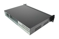 1,5 U menara komputer kecil kontrol industri Motherboard ATX tinggi penuh dimasukkan secara horizontal kartu grafis 1U stok Server