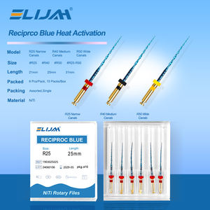 Fresas Rotatorias NiTi Azules Recíprocas <span class=keywords><strong>de</strong></span> Alta Eficiencia Activadas por Calor para Tratamiento Complejo <span class=keywords><strong>de</strong></span> Conductos Radiculares - Product Image 2