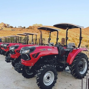 Tractor Agrícola de 50HP, 55HP, 60HP, 4WD, 4X4, Equipado con Remolque, Cultivador Rotatorio, Sembradora, Traktor - Product Image 2