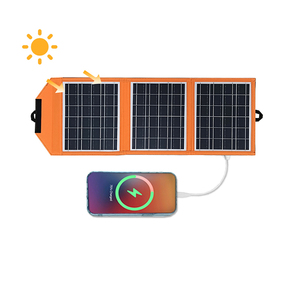 Panneau solaire pliable Fullsun 15w Mono Silicium avec ports USB, efficacité de 22%, utilisation en extérieur - Product Image 1