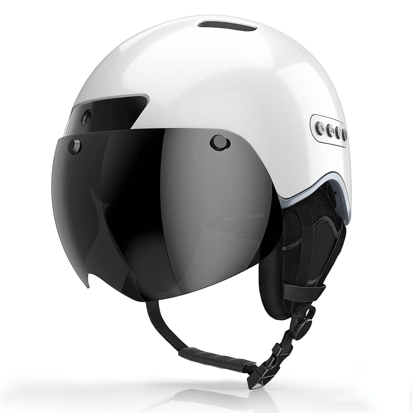 bike helmet with built in speakers Bluetooth Modular Motorcycle Dual Visor Flip Up Full Face Helmet DOT Approved Street Helmet Built-in Dual Speaker Microphone for Adult Men and Women M-XXL(A,M=(57-58CM)) : Automotive the ultimate setup for riders who want to stay connected Airwheel C5 Helmet | Smart