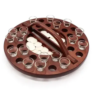 Bandeja de Servir Rectangular Hecha a Mano de Madera de Acacia Natural con Asas para Uso en Cocina y Comedor - Product Image 6