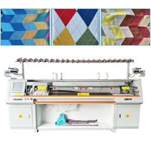 Lange Gebruikstijd 72Inch Hoge Snelheid Drie Systeem Universele Computergestuurde Trui Platte Breimachine - Product Image 2