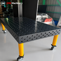 Table de soudage flexible 3D nitrurée D16 D28 avec accessoires de serrage complets pour la fabrication industrielle des métaux