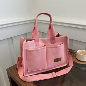 Women's <b>canvas</b> <b>bag</b> retro <b>canvas</b> shoulder <b>bag</b> <b>large</b> capacity women's shopping <b>bag</b> shopping <b>bag</b> - Product Image 4