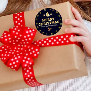 Giáng sinh Sticker thẻ nhà máy tùy chỉnh với logo chăm sóc đồ trang sức thẻ in ấn hướng dẫn cho doanh nghiệp nhỏ thẻ - Product Image 4