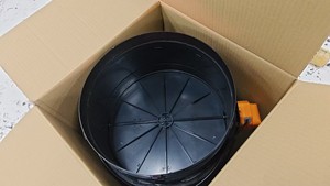 24V 블랙 ABS 플라스틱 모터 댐퍼 (AC HVAC 시스템용) 현대식 벽걸이형 EZV 환기장치 3년 보증 에어컨 - Product Image 3