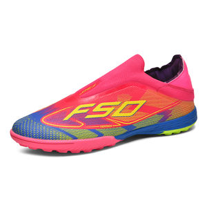 Nouvelles chaussures de football professionnelles classiques <span class=keywords><strong>F50</strong></span> TF pour lycéens, crampons courts, tige en PU, semelle extérieure en TPU, hiver - Product Image 1