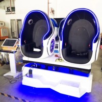 Chaise d'oeufs VR adaptée à DeePoon E4 DPVR avec taux de rafraîchissement de 120Hz 3664*19920 de résolution 116 degrés de champ de vision VR