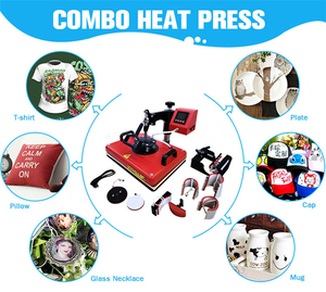 Máquina de Prensa de Calor Digital Multifuncional Manual 4 en 1 para Sublimación, Control de Temperatura de 0-220°C, Garantía de un Año - Product Image 6