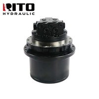RITO TM07 Motor de Traslación Hidráulico para Excavadora, Caja de Transmisión Final, Unidad de Reducción de Traslación, Conjunto de Accionamiento de Oruga, Motor Hidráulico de Traslación