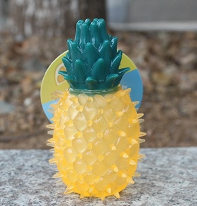 Wholesale <strong>Pet</strong> Chewing Fruit Toy Sound Frozen Fruit Series Summer <strong>Pet</strong> Toy Pineapple <strong>Chew</strong> TPR Toy - Product Image 6