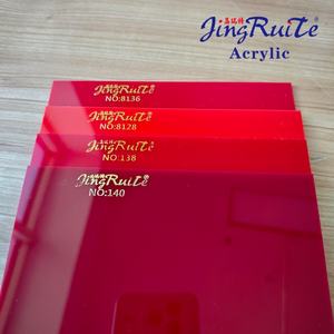 فيلم حماية من الأكريليك الأحمر المصبوب من جينغرويت، سماكة 1-300 مم، منشأ بكين، للقطع والنقش والثني، لتركيبات الأثاث - Product Image 5