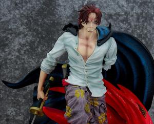 35CM 1 pieza <span class=keywords><strong>Luffy</strong></span> <span class=keywords><strong>Shanks</strong></span> recoger regalo estatuilla japonesa estatua Anime PVC <span class=keywords><strong>figura</strong></span> juguete - Product Image 2