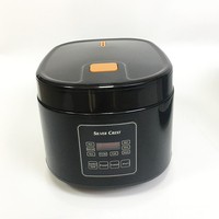 Cuisinière à riz et à soupe multifonction intelligente à commande par micro-ordinateur, avec chauffage du châssis, grande capacité de 5 L, minuterie intelligente, pour la maison