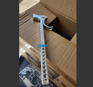 ESI Marteau orange portable avec treillis en aluminium brillant haute visibilité Application facile sur le chantier pour les écrans de scène - Product Image 4